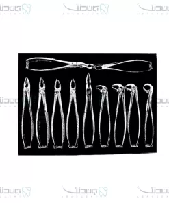 ست فورسپس دنتال دیوایس / Forceps Dental Devices