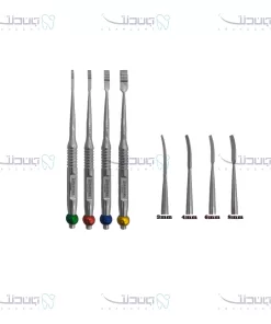 ست چیزل کرو بدون بسکت/ Chisel Curved Charisma